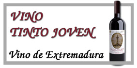 Vino Tinto Joven de Extremadura